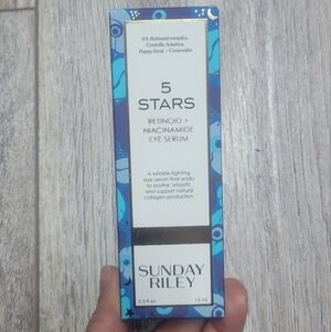 Sunday Riley 5 Stars Retinol + Niacinamide Eye Serum New in Box